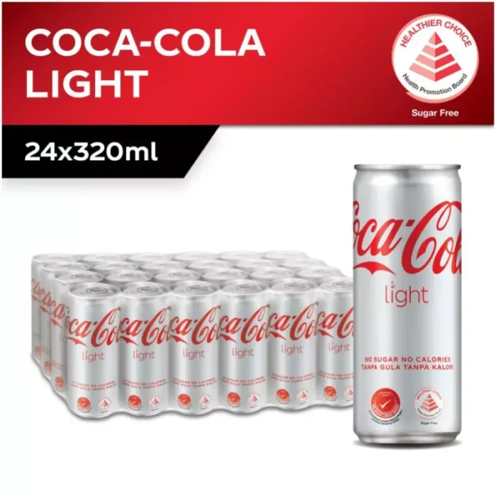 [1 Carton] Coca-Cola Light (24x320ml)